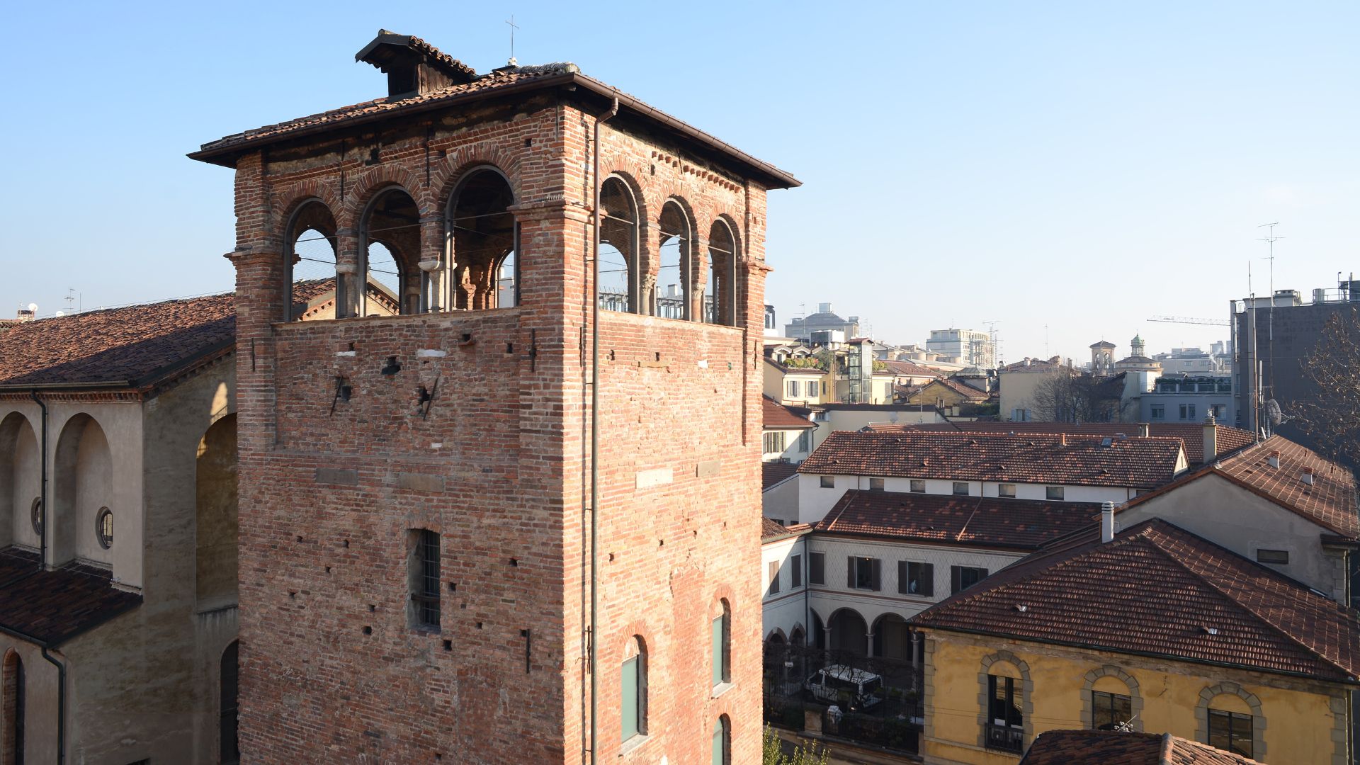 La torre del circo di Mediolanum - The tower of the roman circus